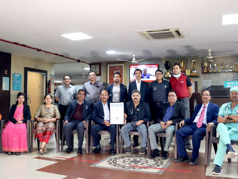 Sparsh Hospital got NABH recognition, the first hospital in the district